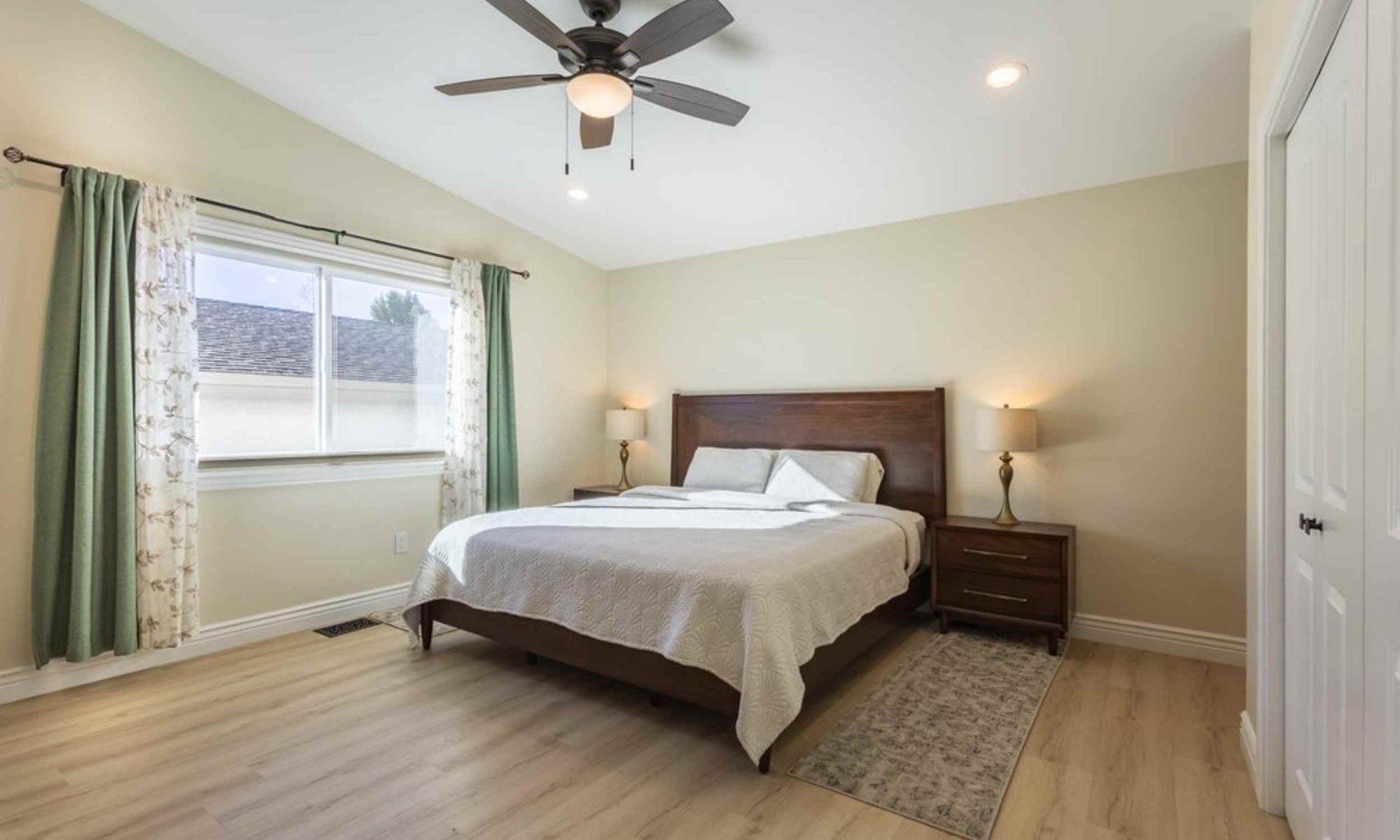 Image of part of the great room converted to bed room remodel in Carson City, NV by M&G Construction